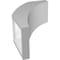 Ekena Millwork 4-in. W x 8-in. D x 12-in. H Thorton Architectural Grade PVC Knee Brace BRCP04X08X12THR - alternate 4